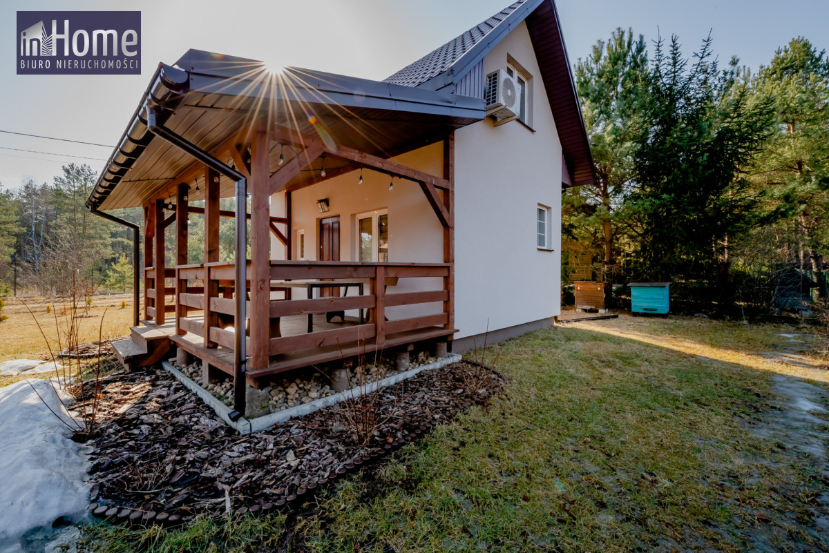 Domek 40 m² z tarasem, nowa łuka, cisza i zieleń