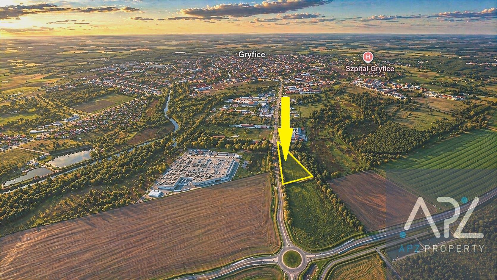 Atrakcyjny grunt pod usługi, produkcję w gryficach!