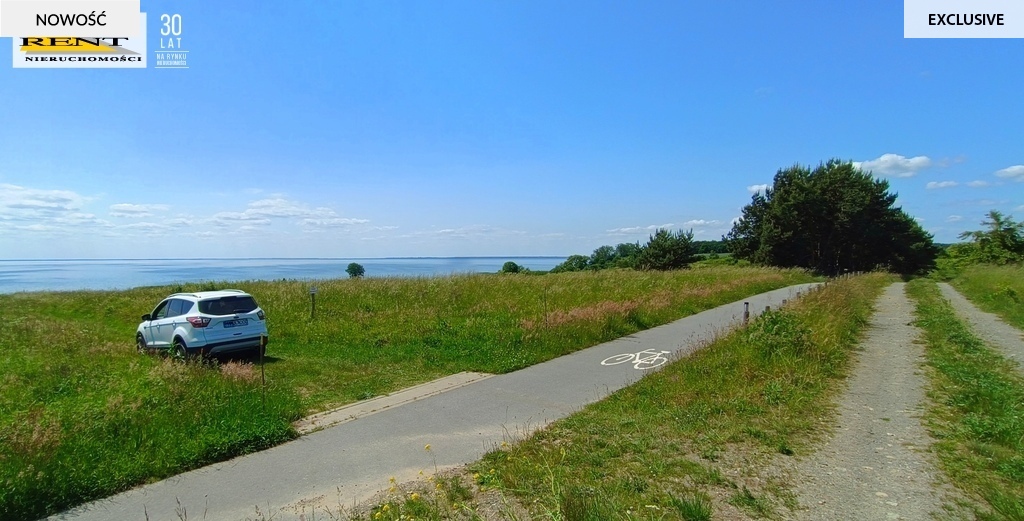 Działka z dostępem do plaży zalewu szczecińskiego