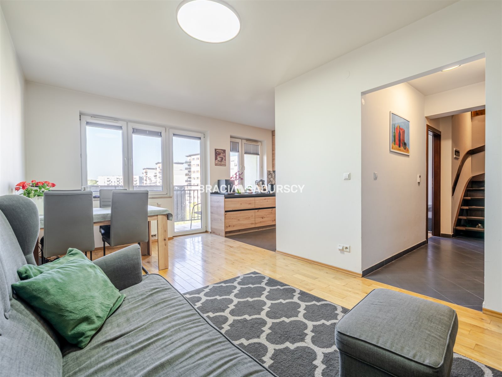 Duże dwupoziomowe mieszkanie|5 pokoi| 88,8 m2|