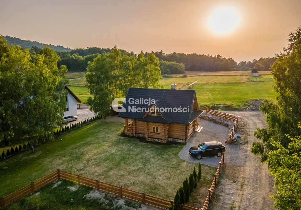 Zapraszam w bieszczady - dom z bala - działka 10ar