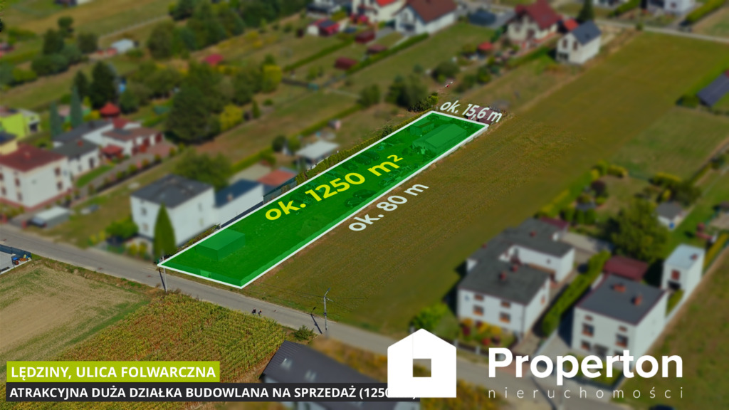 Lędziny ,działka budowlana 1250m2