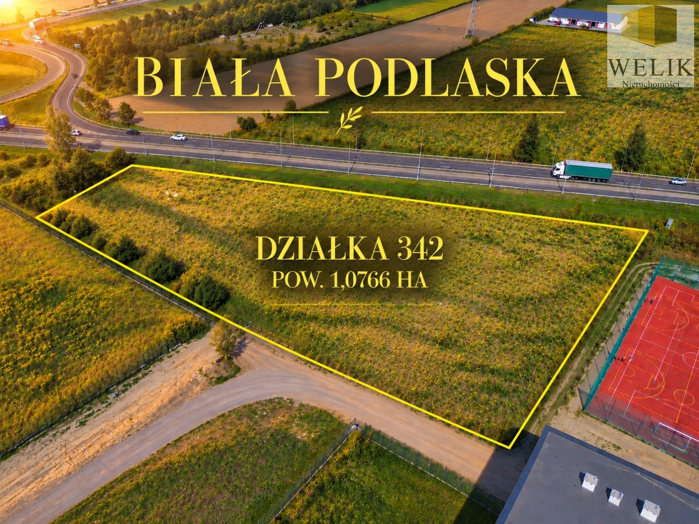 Działka usługowa