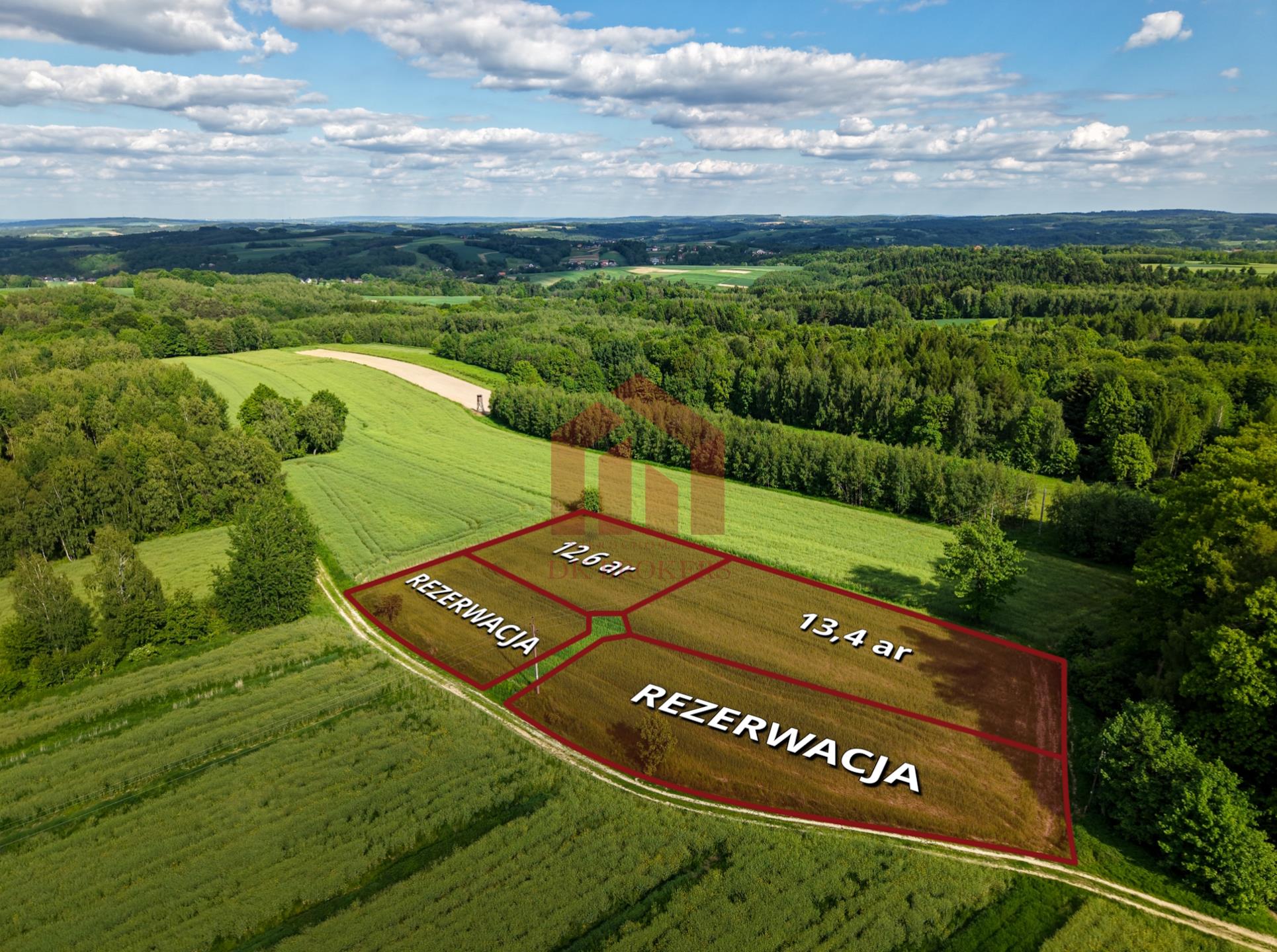 Ropczyce tylko 2 takie działki ul. leśna