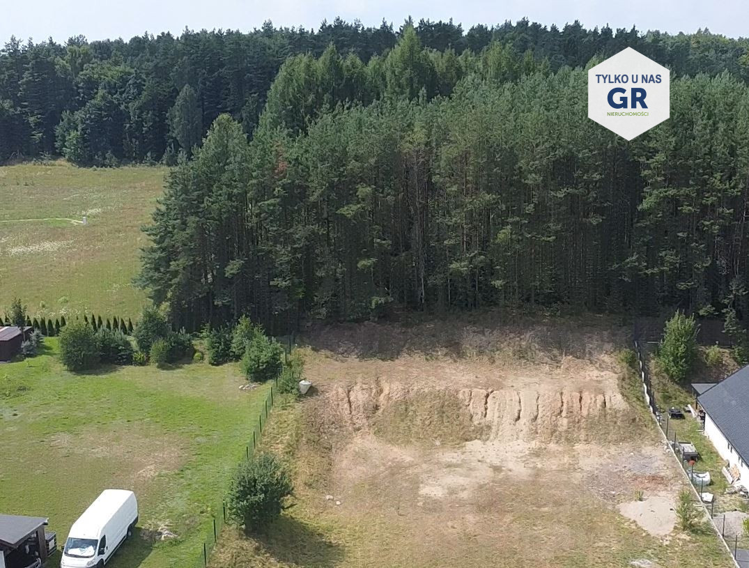 Działka 1851 m² przy lesie | media | mpzp
