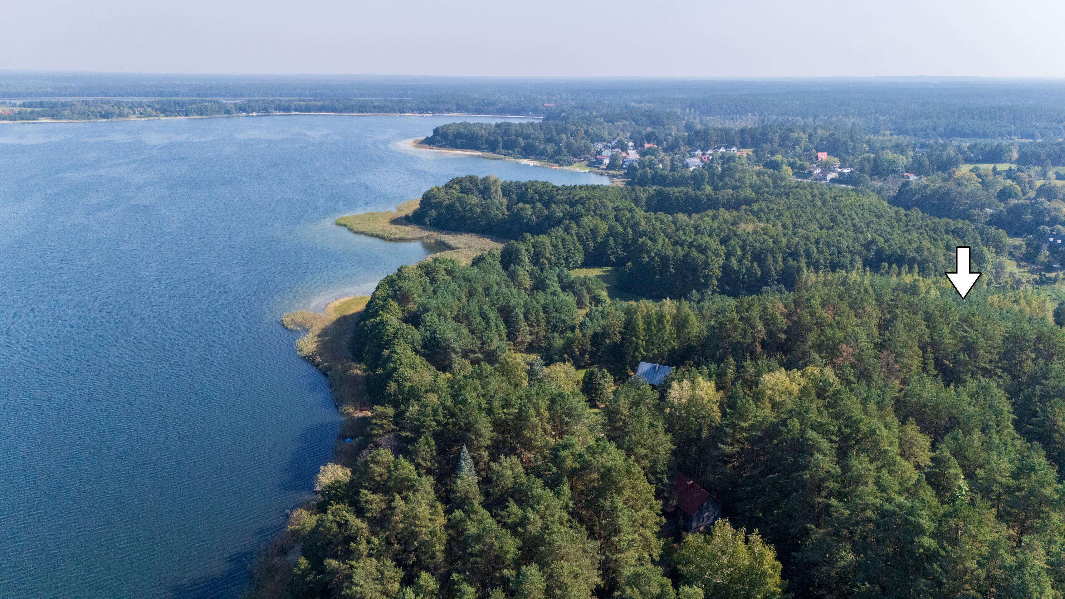 Duża działka rekreacyjna - 170m od jeziora świętajno!