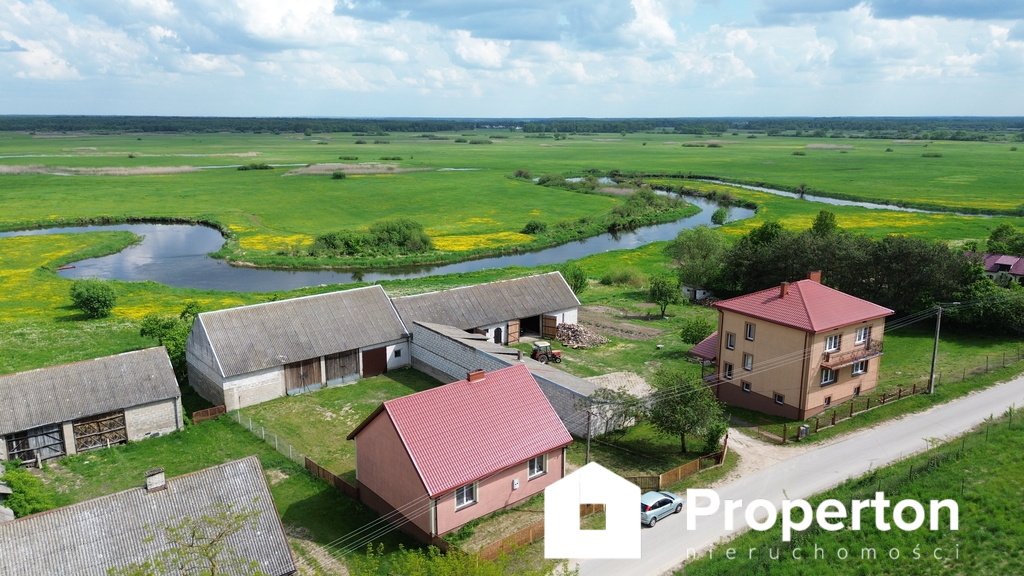 Dom nad biebrzą z ogromną działką