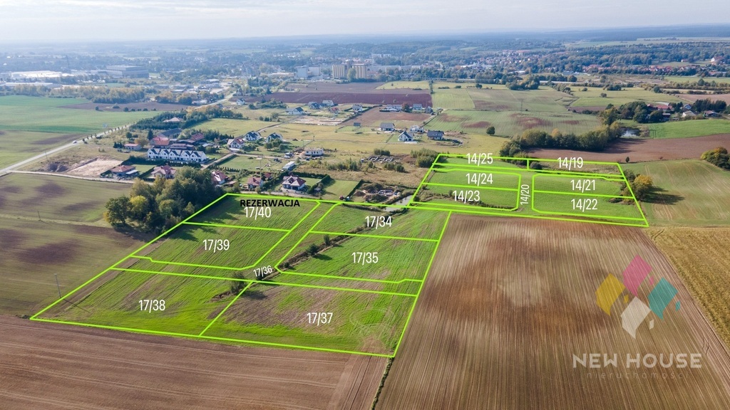 Działka pod budowę domu olsztynek - mierki