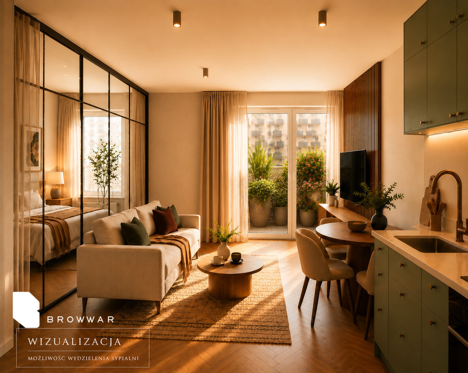 Jeżyce | 41m² | duża łazienka | możliwe 2 pok