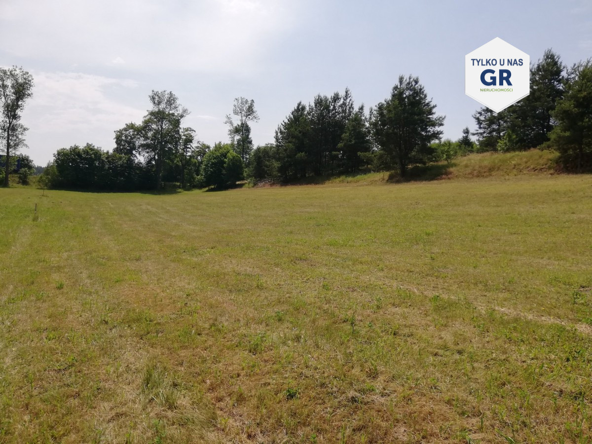 Działka 2050 m² – mieszkaniowo-usługowa –dziemiany