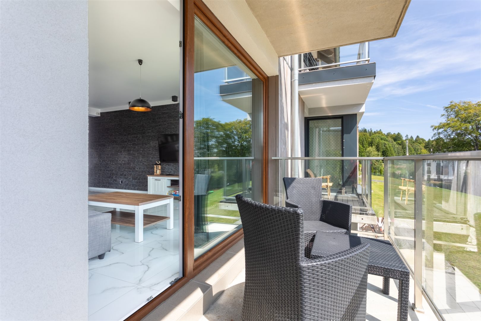 Apartament z widokiem na panoramę karkonoszy