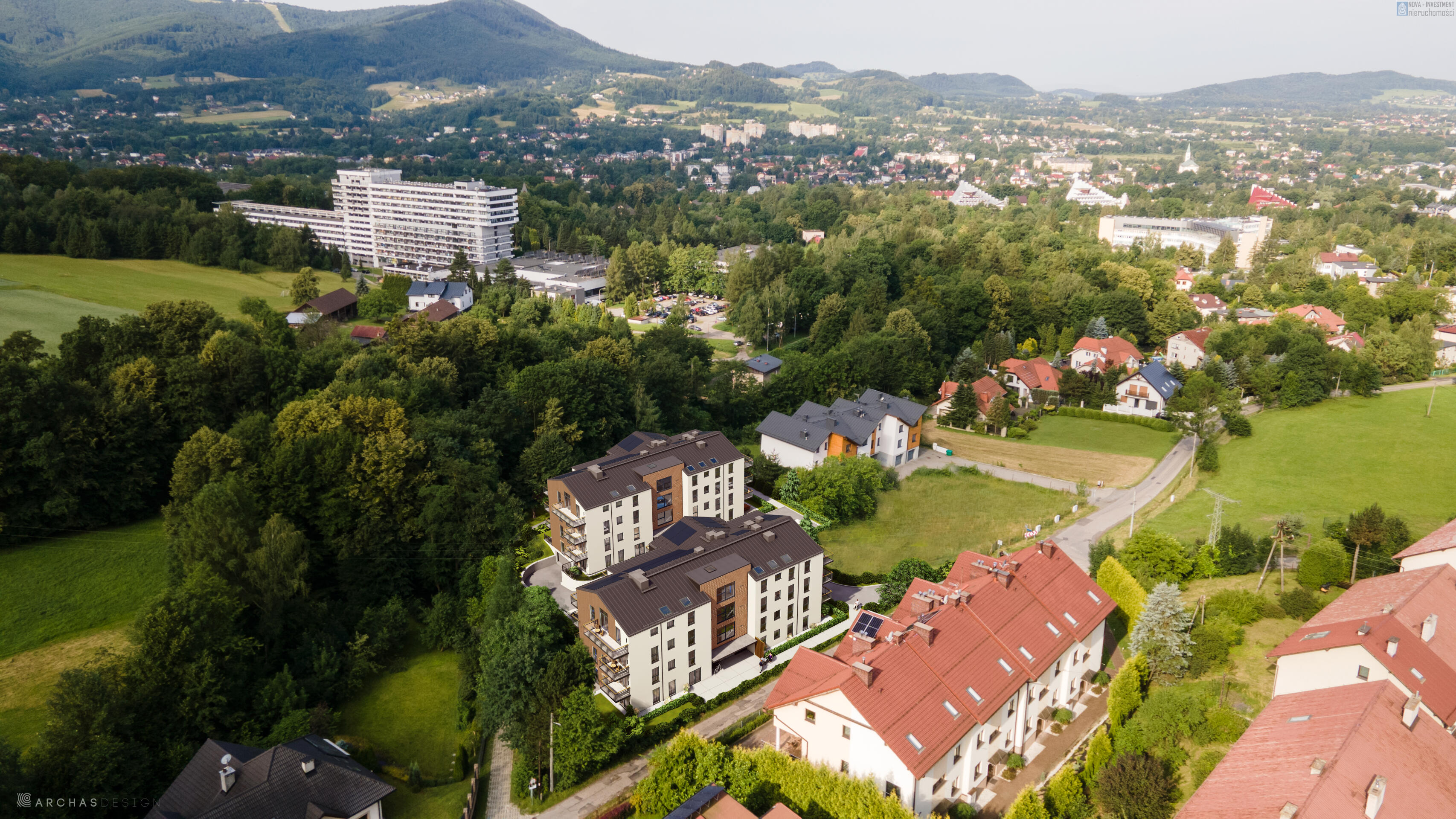 4-pok. apartament premium|duży ogród|beskid park