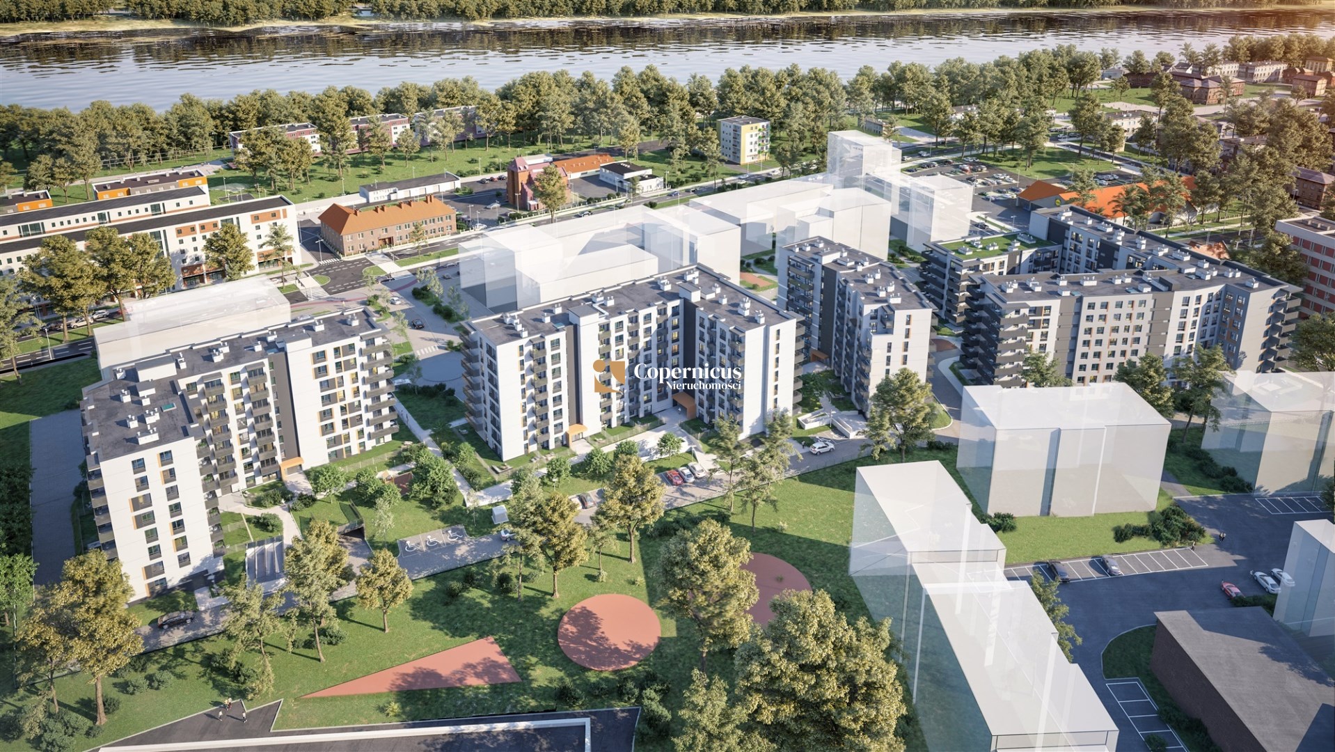 Przestronny apartament z ogródkiem