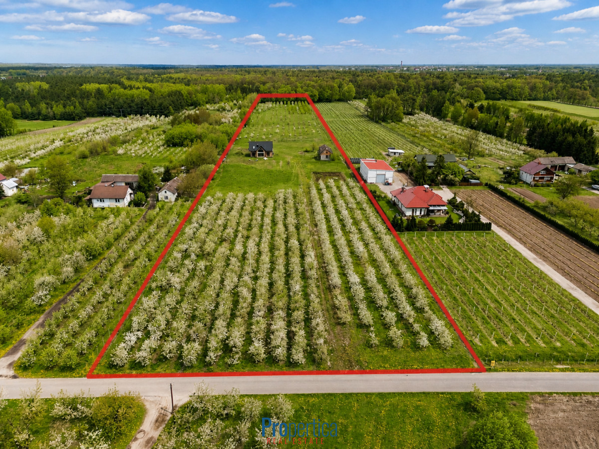 *działka kocerany - 4,72 ha - blisko s7 **