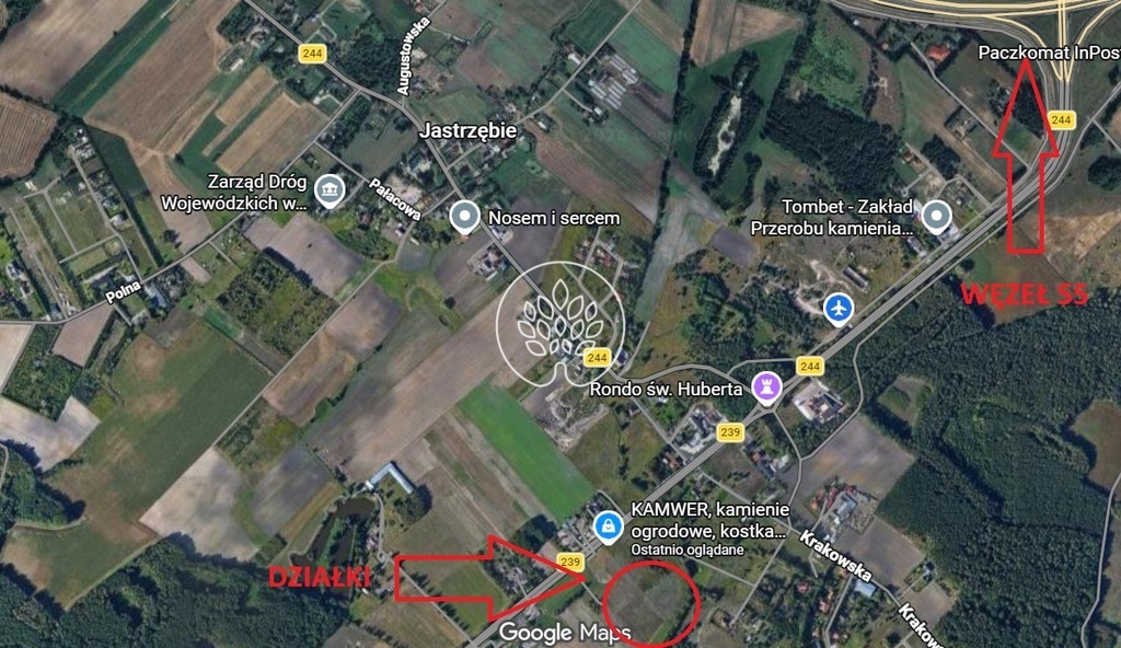 Przy szosie gdańskiej, żołędowo, inwestycja działk