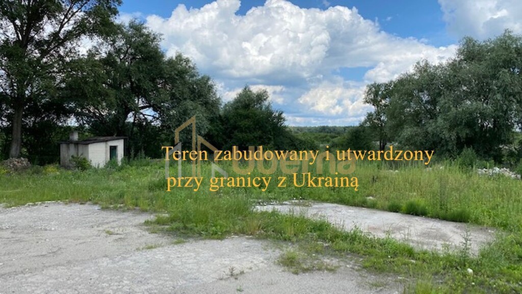 Działka zabudowana przy granicy polsko-ukraińskiej