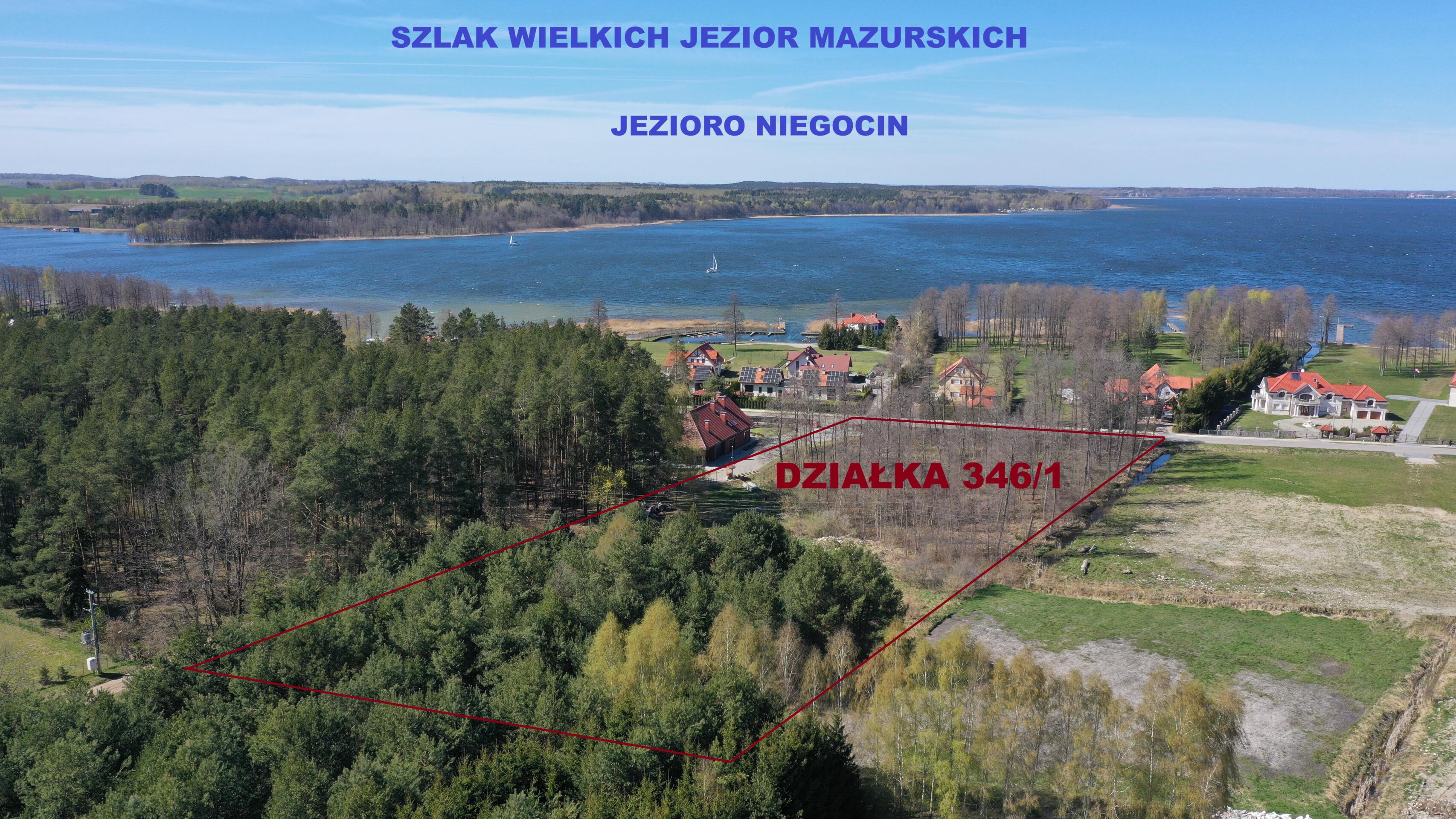 Budowlana działka z własnym lasem - rydzewo