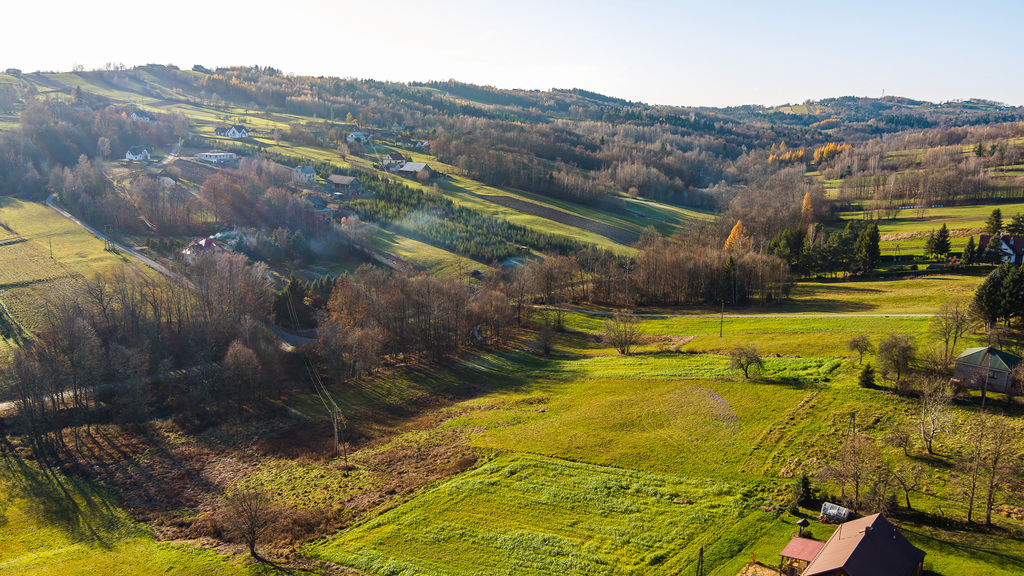 Działka rolno-budowlana 1,12 ha w lipnicy górnej