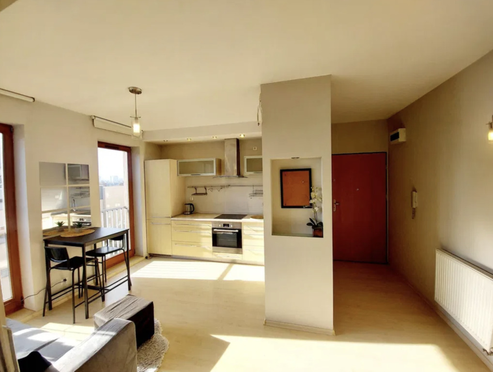 Prądnik biały | mozarta | 32m2 | 2 pokoje | eng