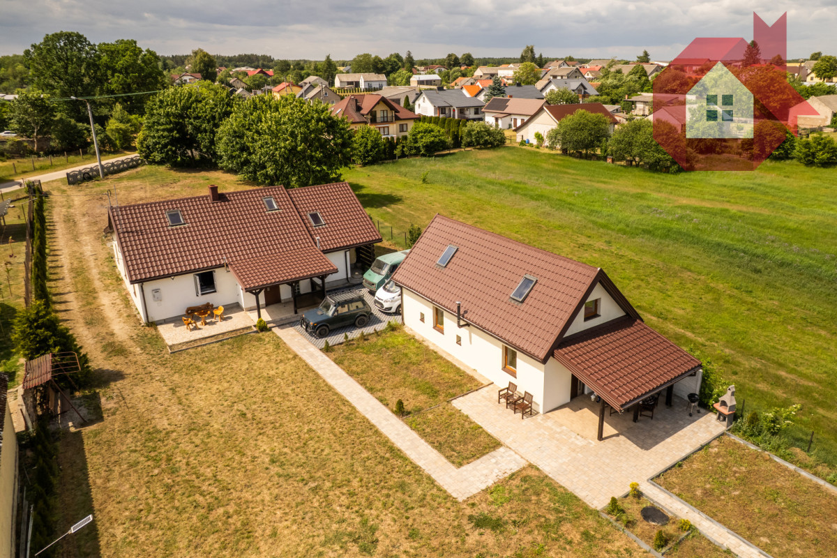 2 domy + warsztat | siedlisko dla rodziny 2900 m²