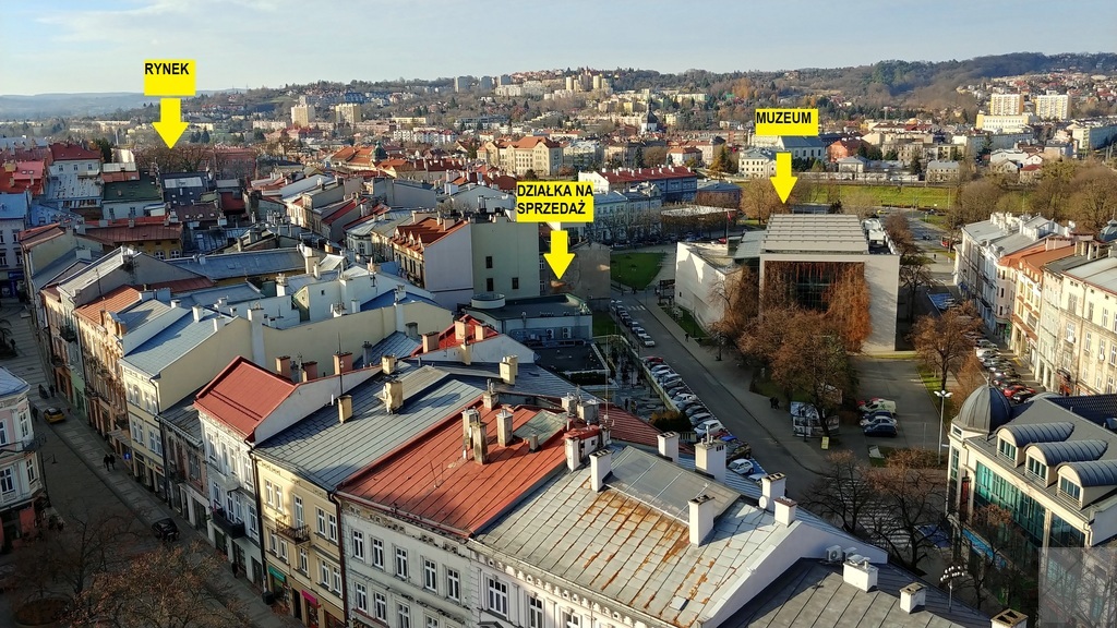 Działka inwestycyjna 7,86 ara w centrum przemyśla