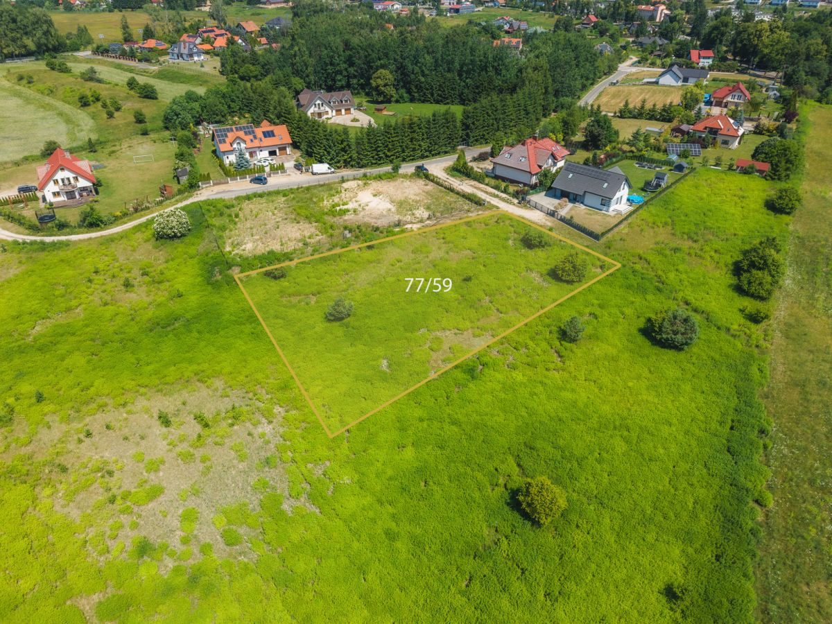Działka 2138 m² jonkowo, ul. bratkowa — media przy