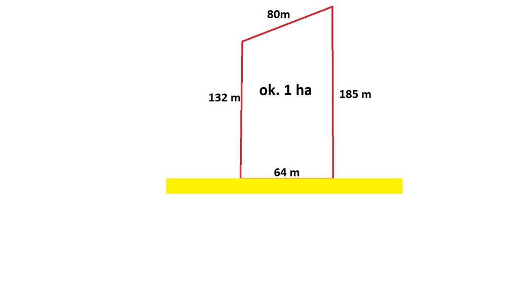 Krzemienica ok.1 ha - inwestycyjnie