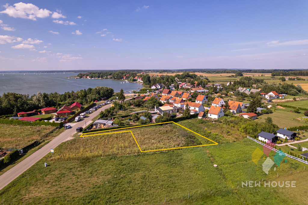 Mazury, działka budowlana 1000 m2, tałty