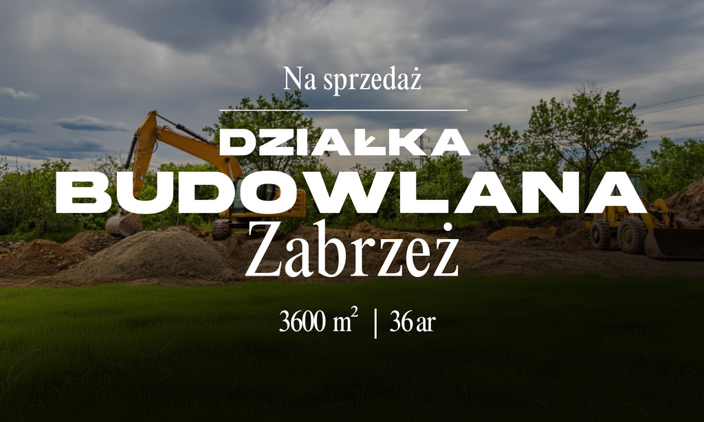 Działka budowlana 36 ar przy lesie