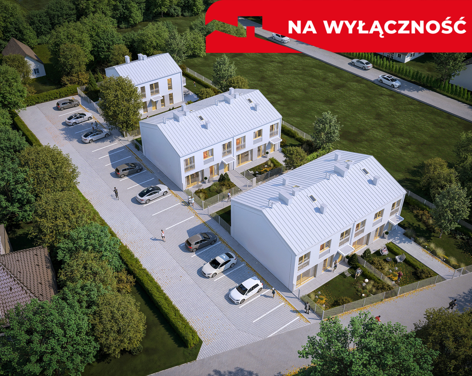 Nowa inwestycja w koszycach małych –domy z ogrodem