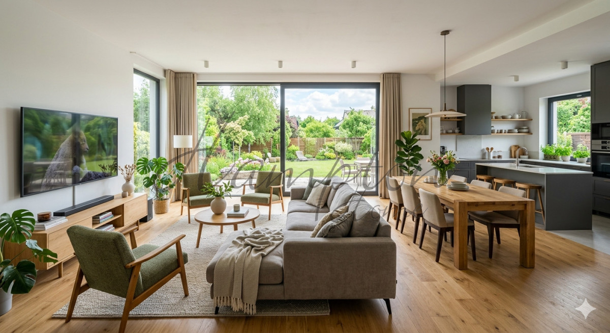 Nowoczesny dom 87,65 m² | 4 pokoje | ogród