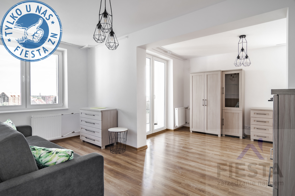 Śródmieście/2 pokoje/przestronne/balkon/skm