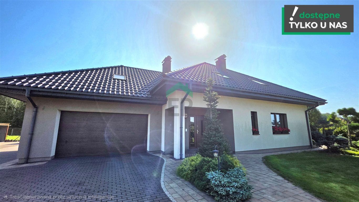 Dom z dużą przestrzenią