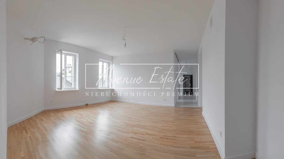 Chmielna / apartament 90 m² + strych 80 m² / nowy