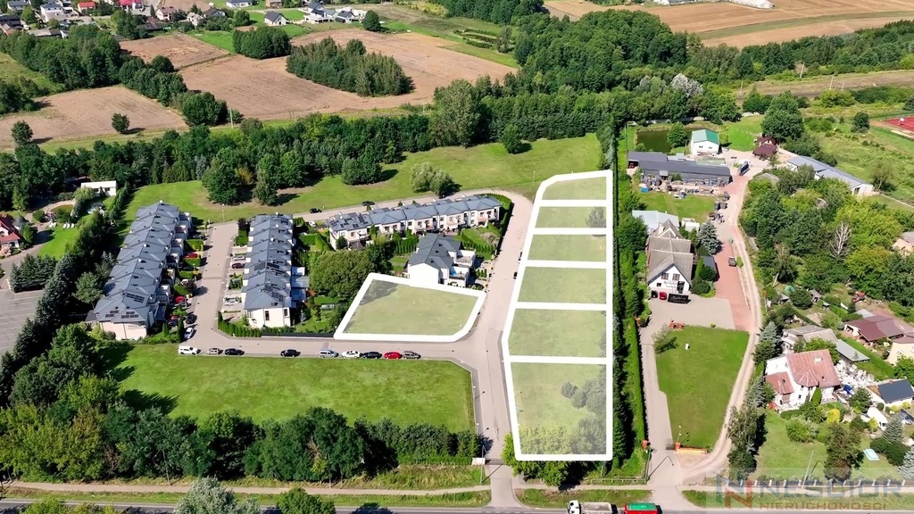 Działki 7000 m2 -7 szt zielony zakątek -hit
