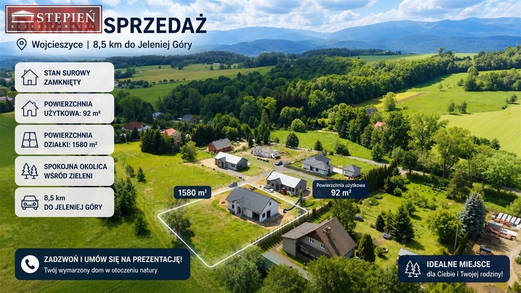 Nowoczesny dom z widokiem na karkonosze