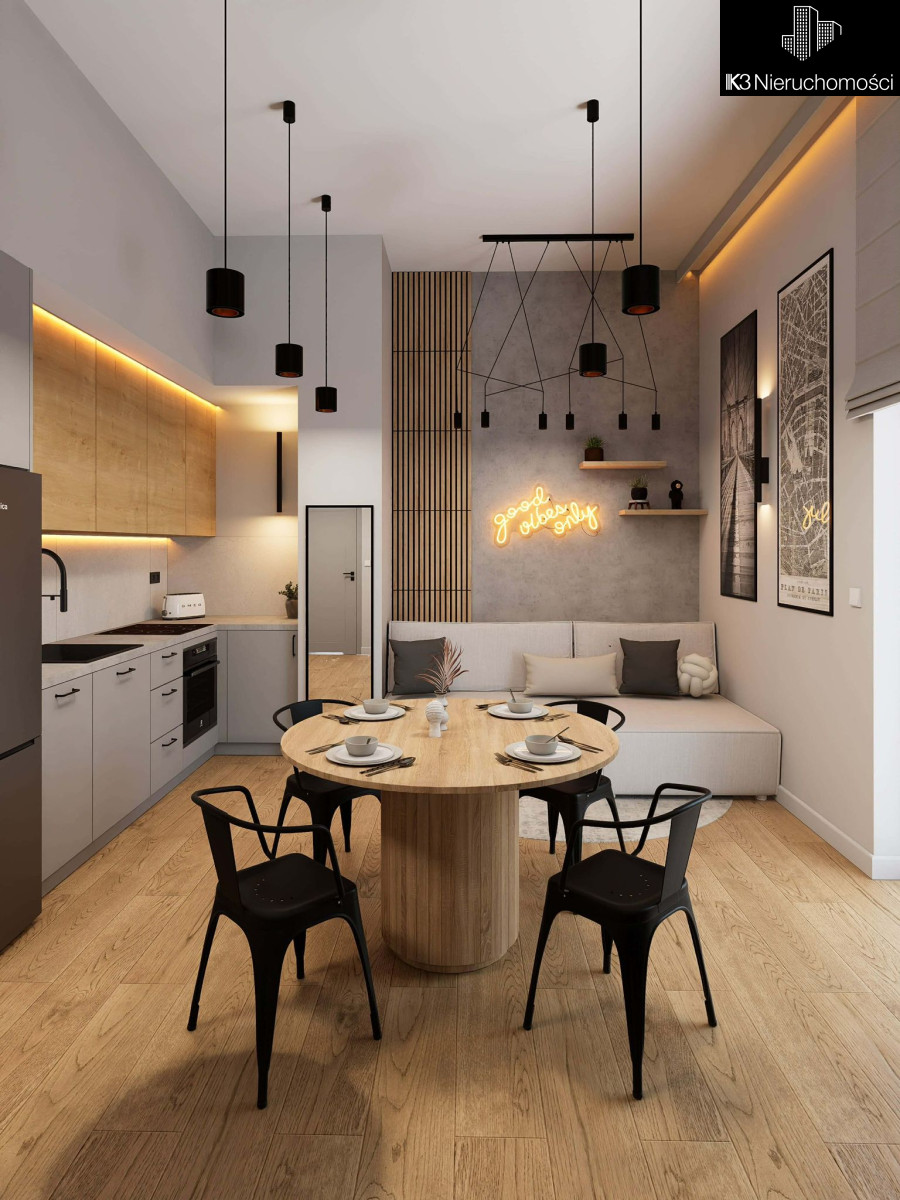2 pokojowy loft w centrum! wysokość 3,7m!