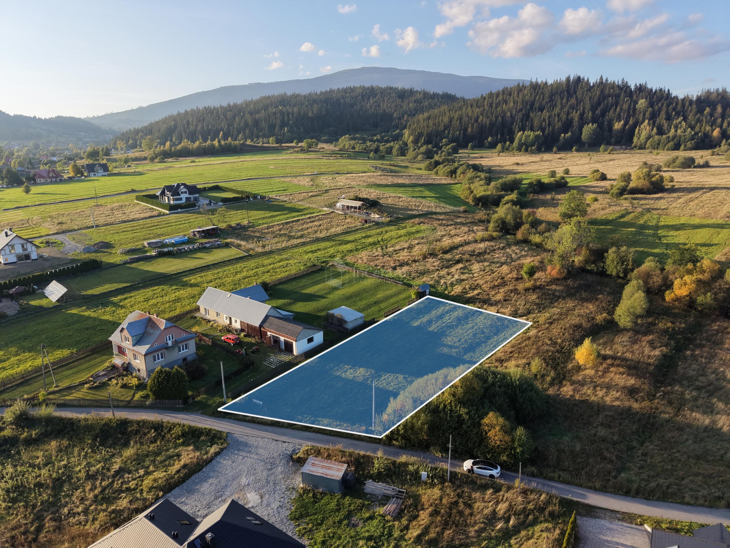 Działka 1444 m² budowlana lipnica wielka