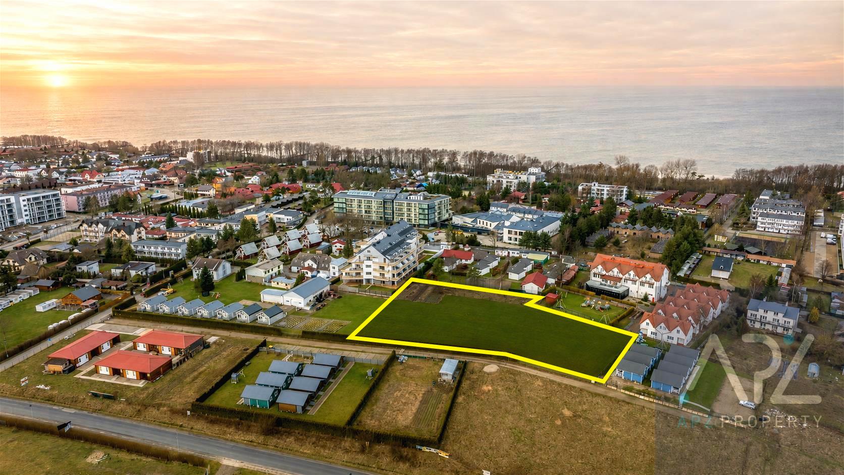 Grunt inwestycyjny 4899 m² 400 m od morza | sianożęty | mpzp 25utm