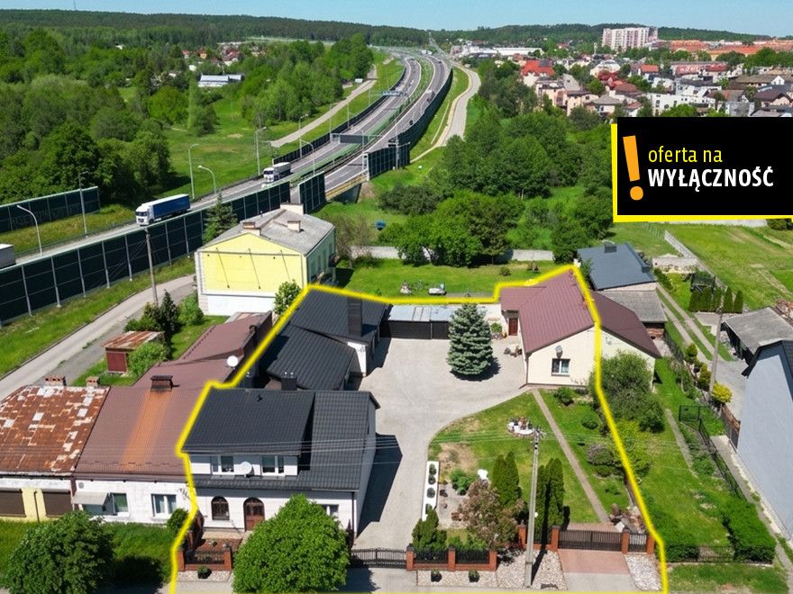 Dwa domy + budynek gospodarczy| 1220 m² działki