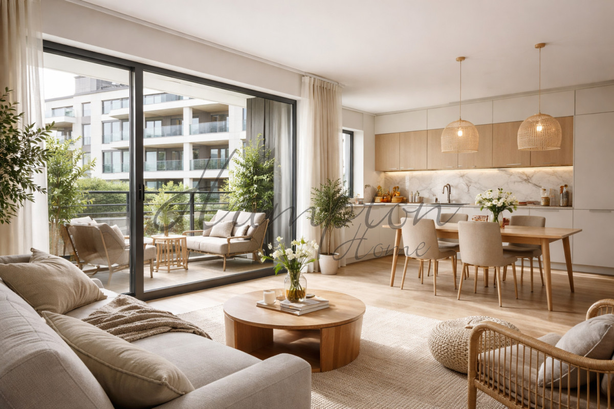 Nowoczesny apartament 40,09 m² | 2 pokoje | loggia