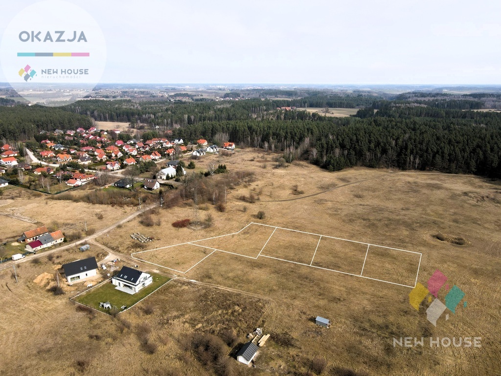 Wójtowo-atrakcyjna działka pod zabudowę mieszkalną