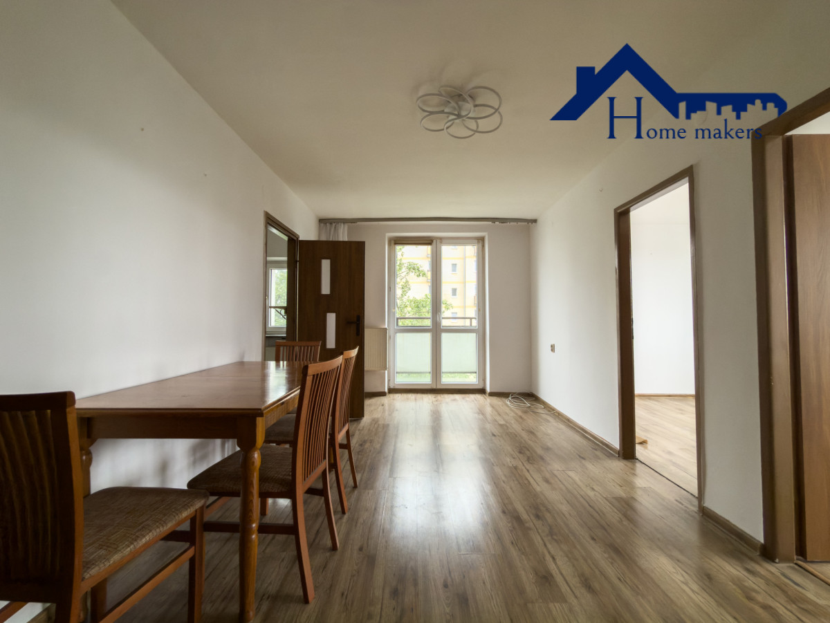3-pokojowe mieszkanie z balkonem | 44 m² | grochów