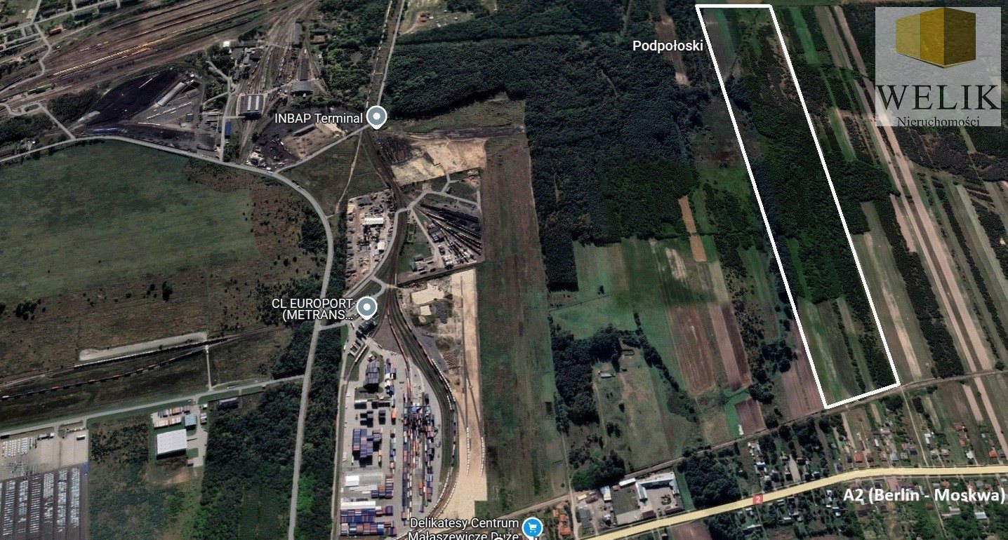 Działki pod terminal w obrębie portu małaszewicze