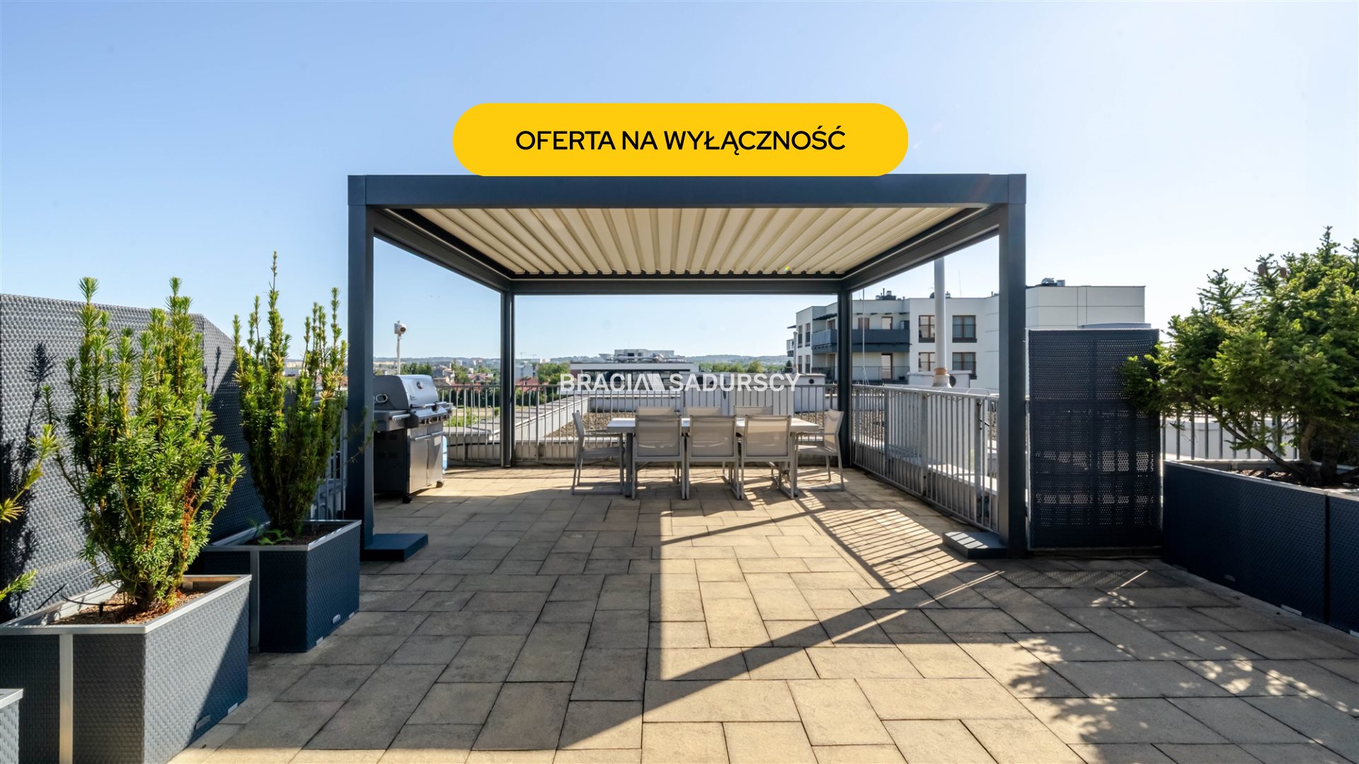Penthouse / taras 120 m2 / panorama krakowa