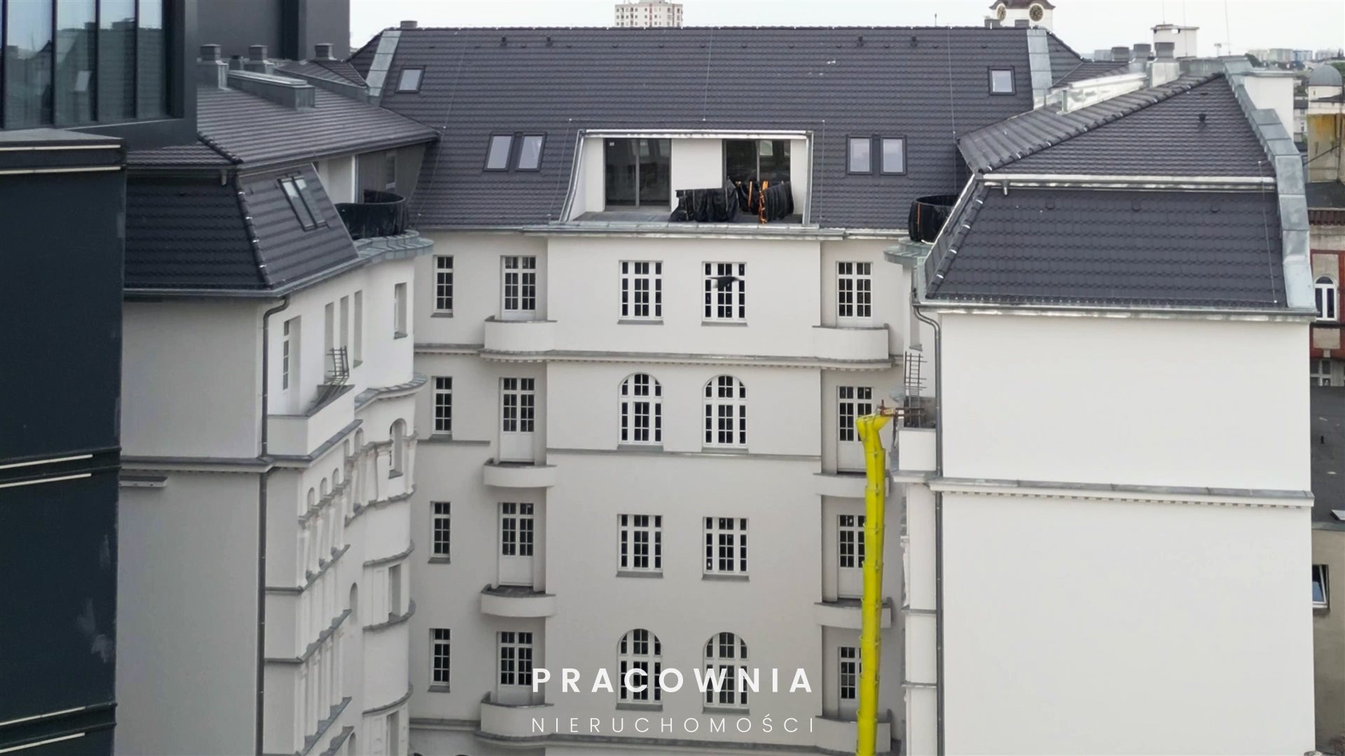 Penthouse na dworcowej z windą i 2 tarasami