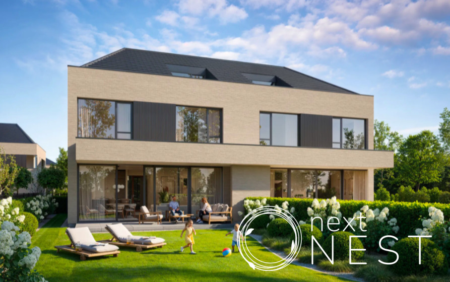 Bliźniak z dużym ogrodem | 163m2 | 1 807 100 pln |