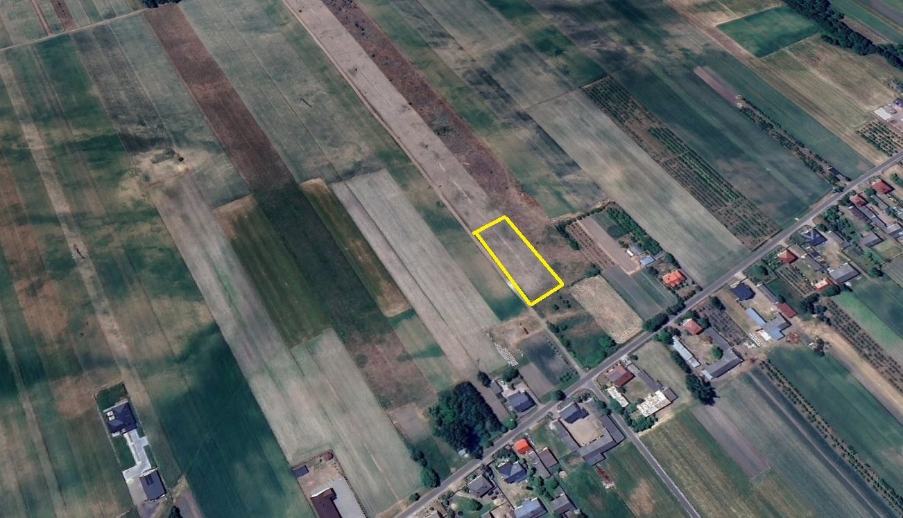 Budowlana działka o pow. 3003m2 krępa