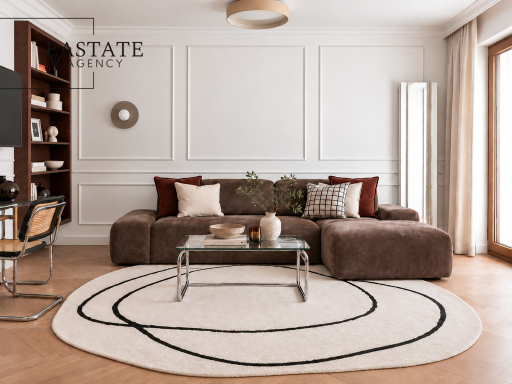 Towarowa square | nowoczesny apartament z ogrodem