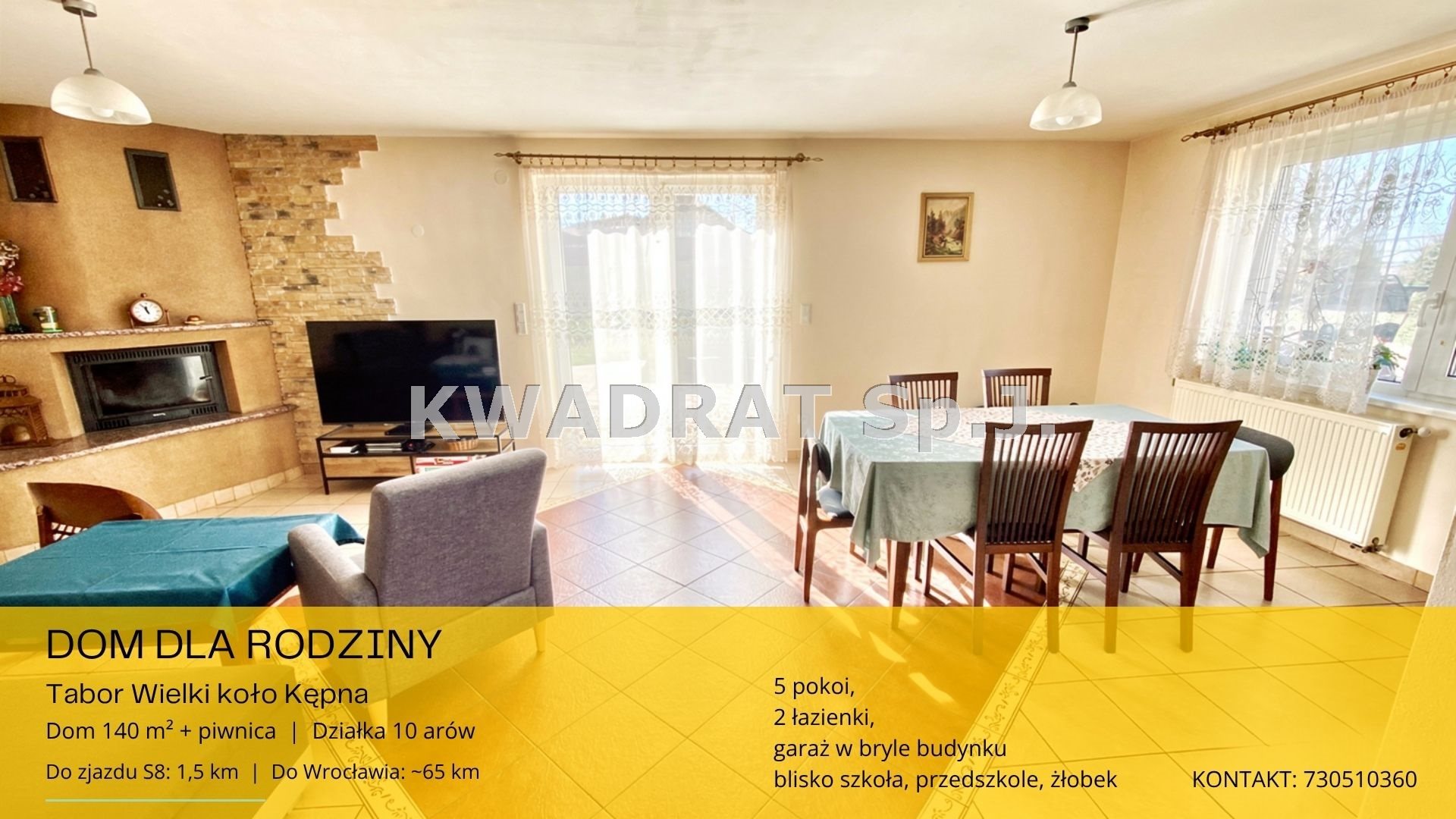 Rodzinny dom z pięknym ogrodem!